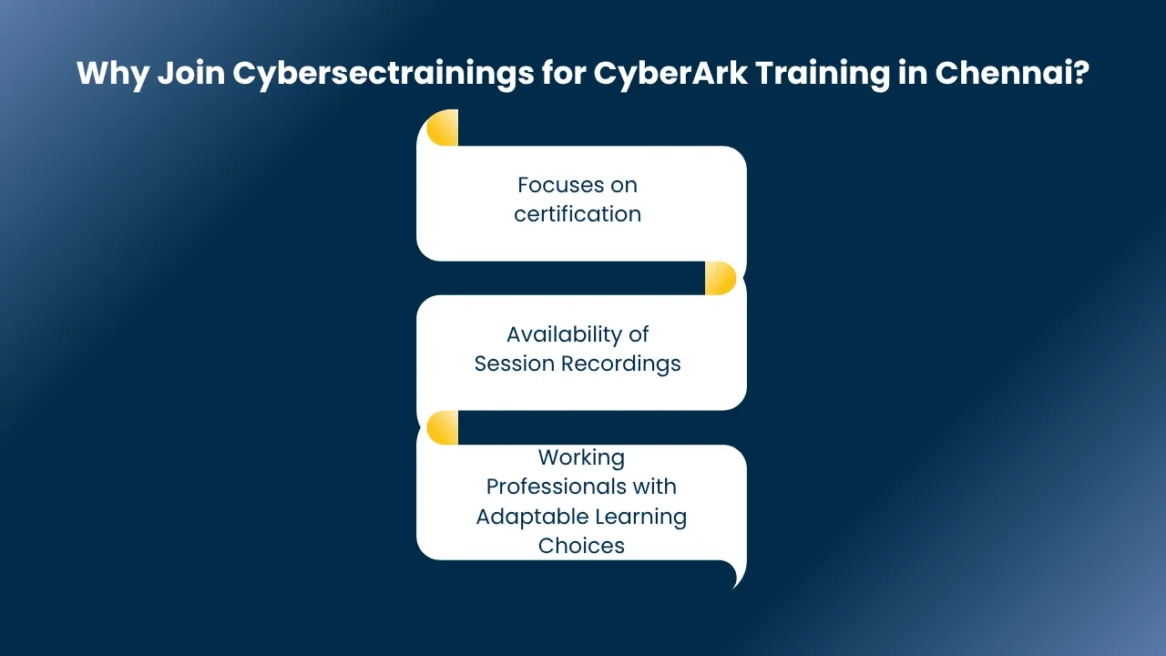 cyberark training in chennai​